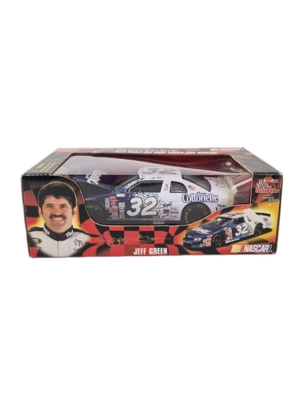 Racing Champions Nascar Stock Car Kleenex #32 Jeff Green 1:24 Die Cast D27